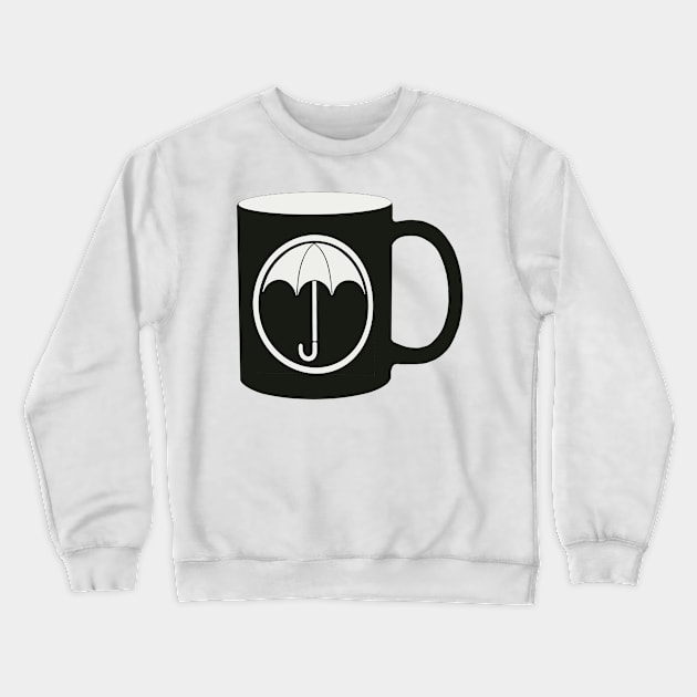 Umbrella Mug Crewneck Sweatshirt by RockyCreekArt